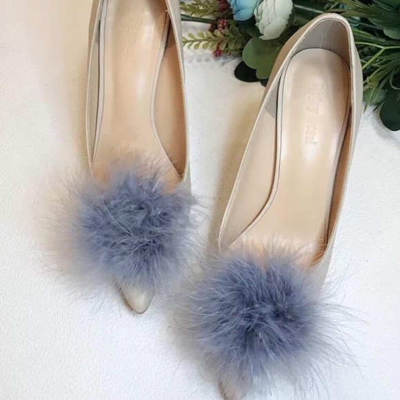 Fluffy Shoe Clips - Picture 4 of 4